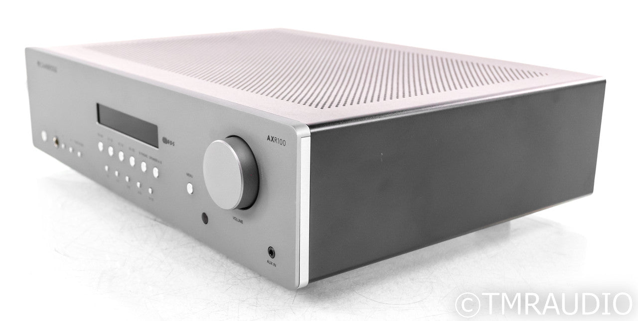 Cambridge AXR100 Stereo Integrated Amplifier; Remote; DAC; Bluetooth; MM Phono