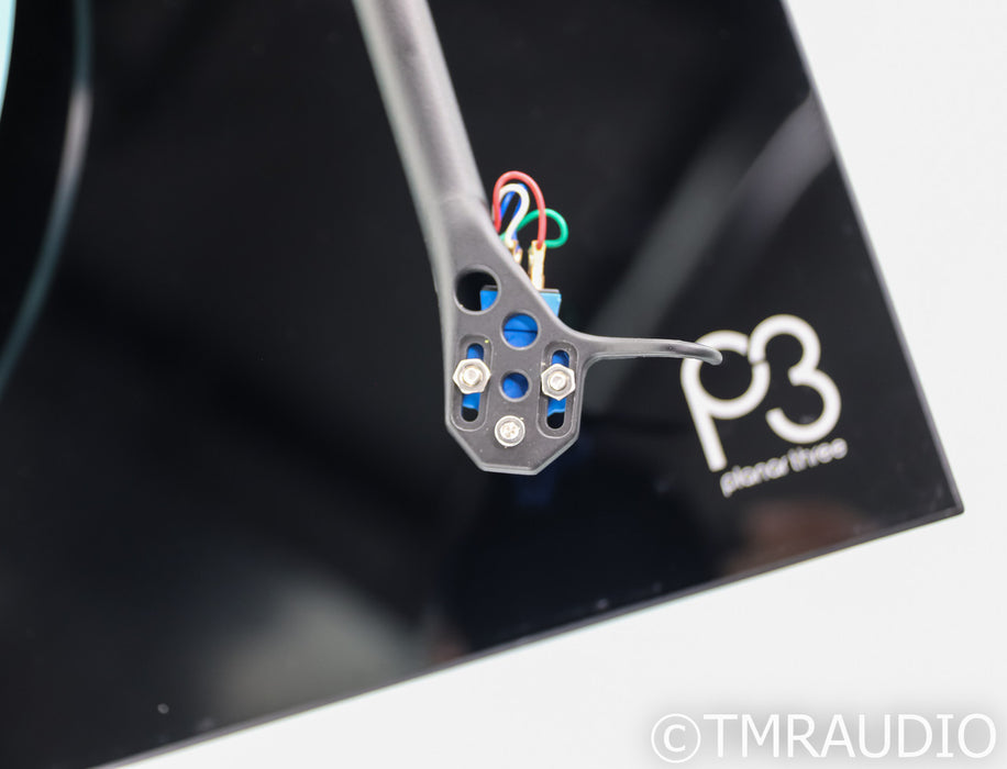Rega Planar 3 Belt Drive Turntable; Elys 2 MM Cartridge; Black; P3