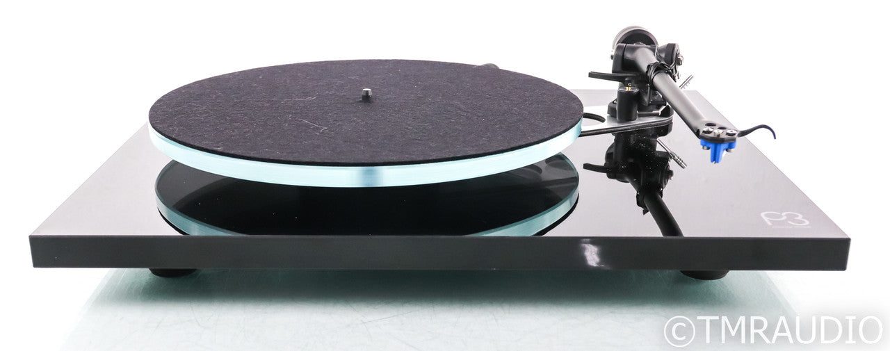 Rega Planar 3 Belt Drive Turntable; Elys 2 MM Cartridge; Black; P3