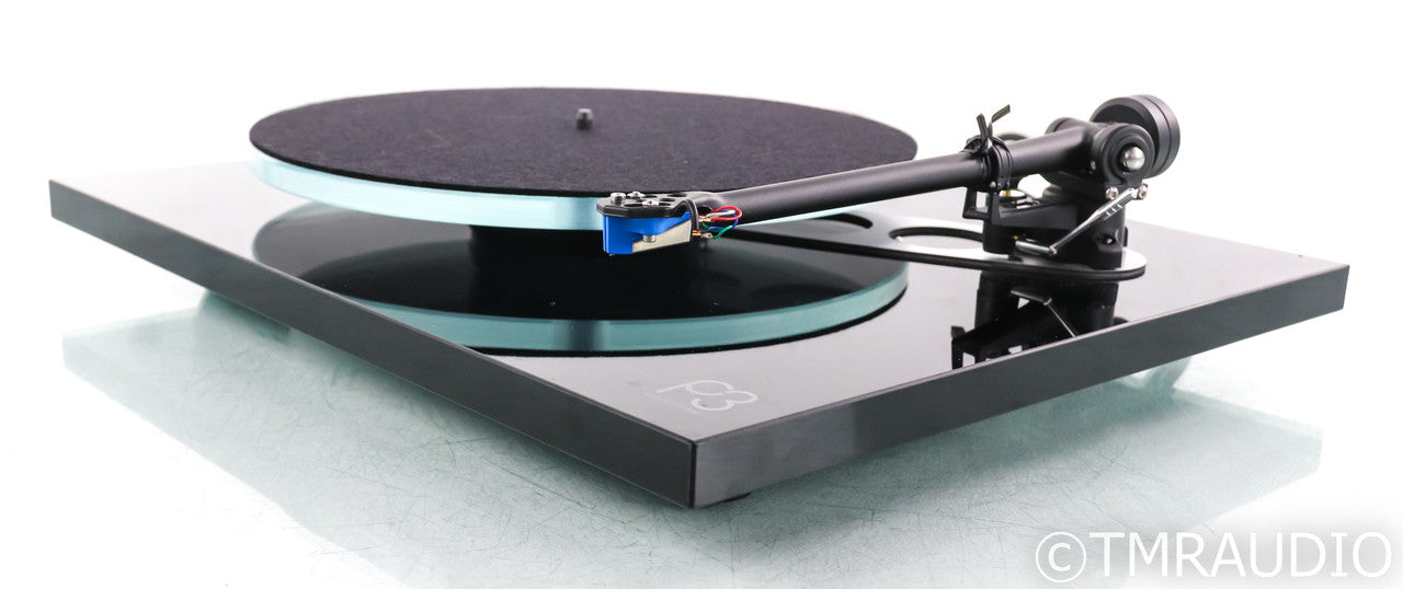 Rega Planar 3 Belt Drive Turntable; Elys 2 MM Cartridge; Black; P3