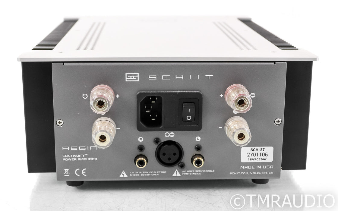 Schiit Aegir Stereo Power Amplifier; Silver