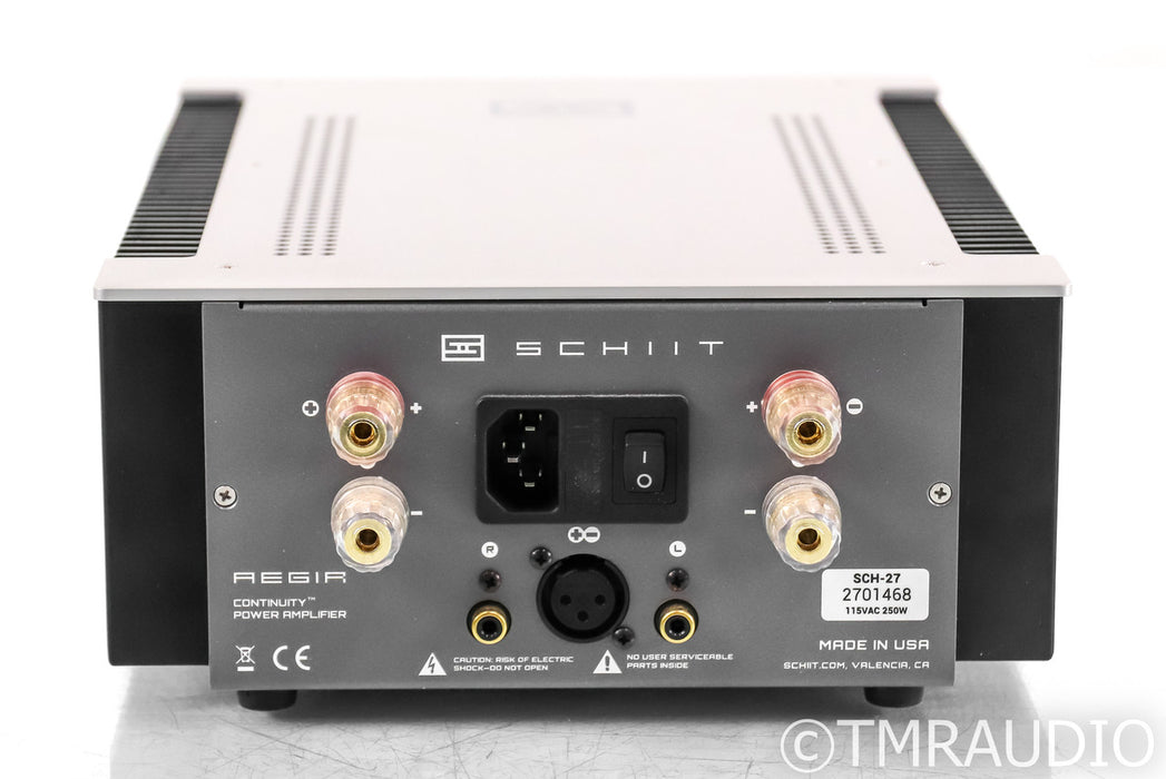 Schiit Aegir Stereo Power Amplfiier; Silver
