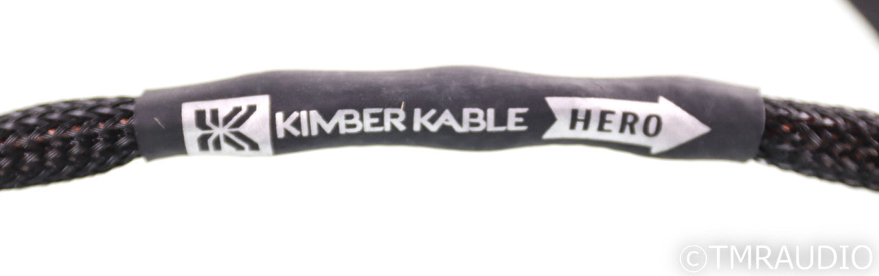 Kimber Kable Ascent HERO RCA Cables; 1m Pair Interconnects
