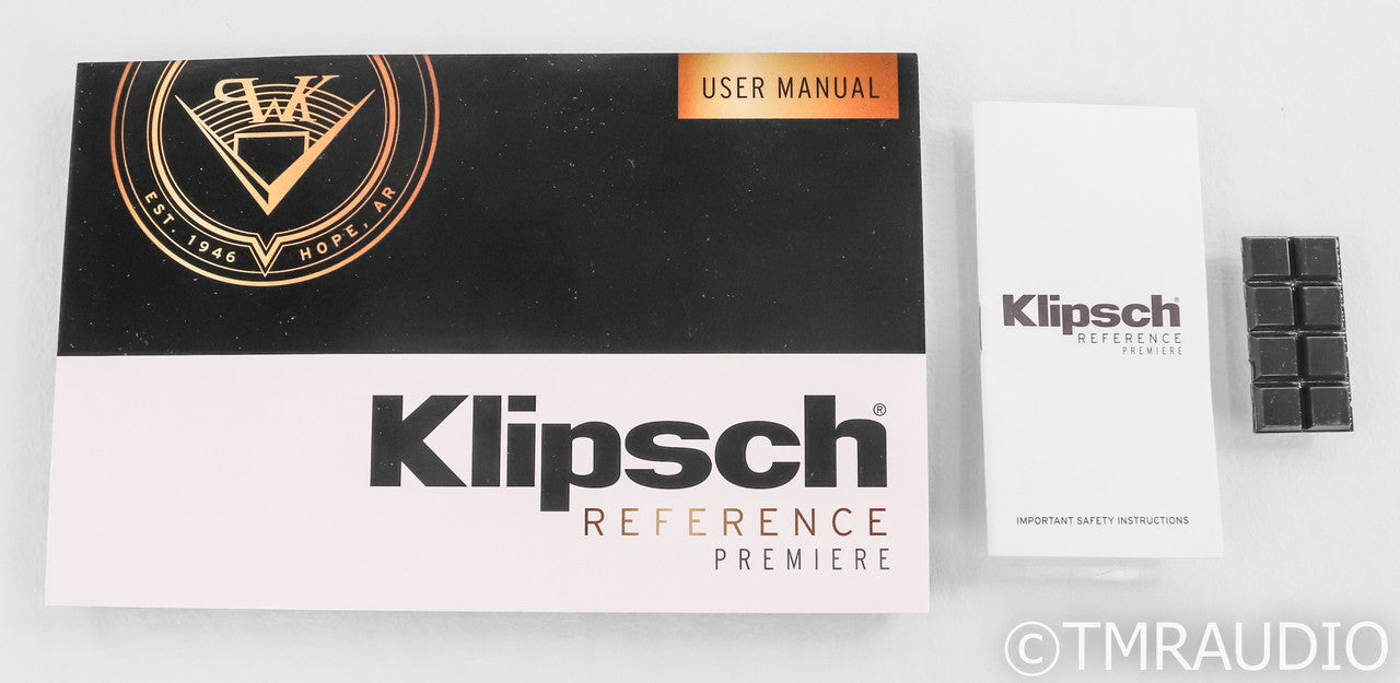 Klipsch RP-600M Bookshelf Speakers; Ebony Pair; RP600M