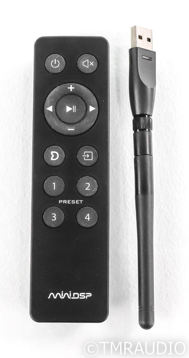 miniDSP SHD Wireless Streaming DAC; D/A Converter; Black; Remote