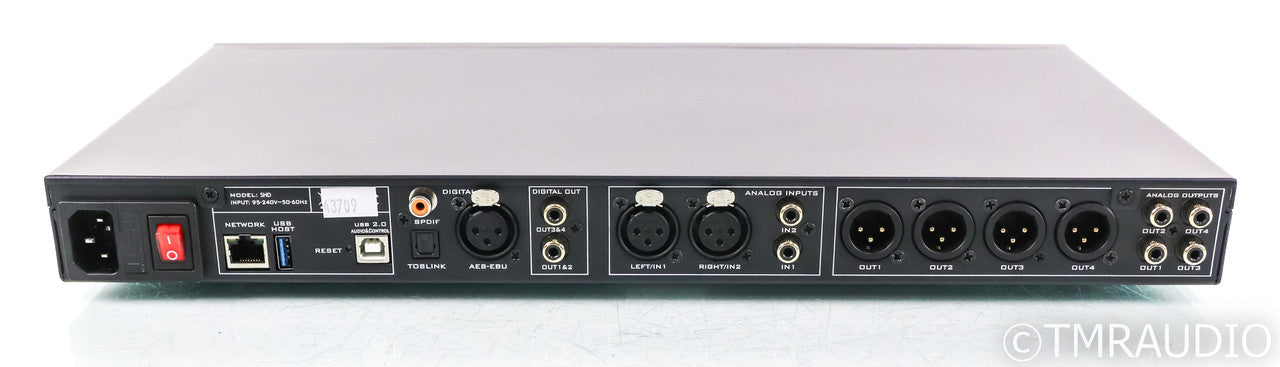 miniDSP SHD Wireless Streaming DAC; D/A Converter; Black; Remote