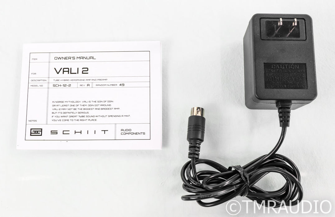 Schiit Vali 2 Tube Hybrid Headphone Amplifier / Preamp
