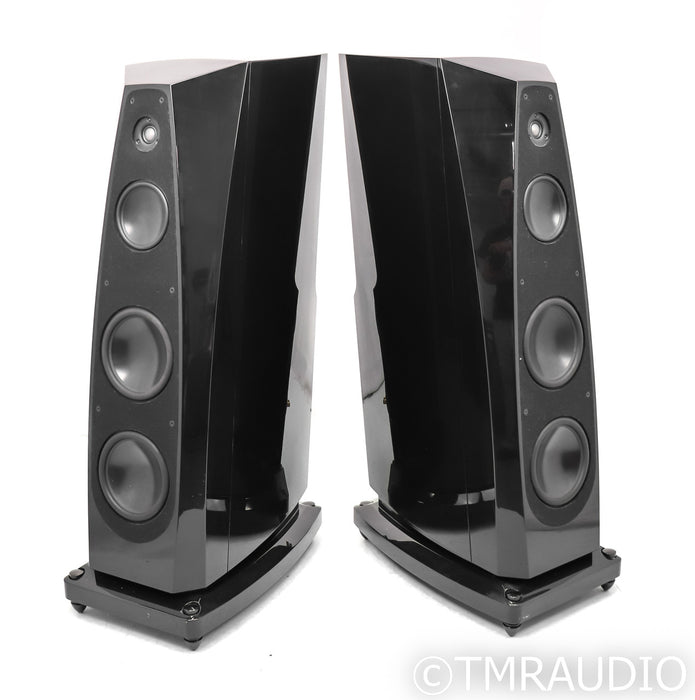 Rockport Avior Floorstanding Speakers; Gloss Black Pair