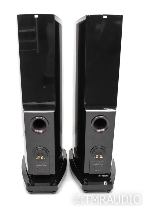Rockport Avior Floorstanding Speakers; Gloss Black Pair