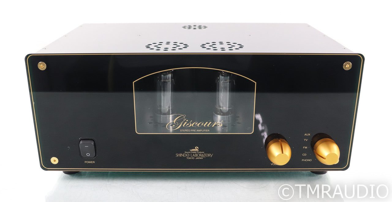 Shindo Laboratory Giscours Stereo Tube Preamplifier; MM / MC Phono