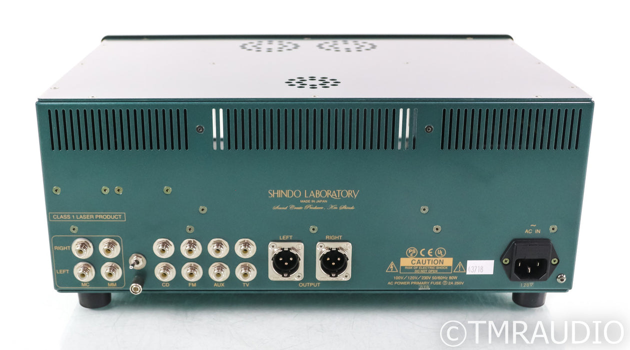 Shindo Laboratory Giscours Stereo Tube Preamplifier; MM / MC Phono