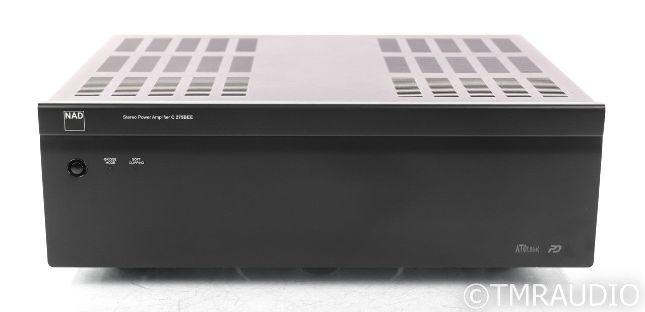 NAD C275-BEE Stereo Power Amplifier; C275BEE; Black