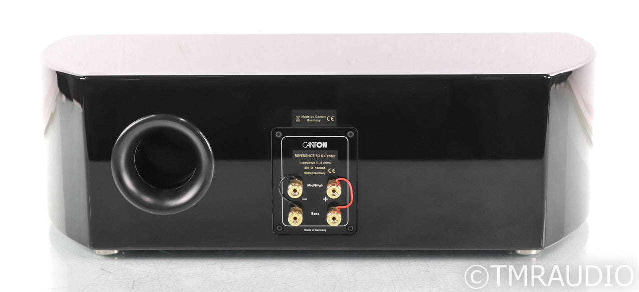 Canton Reference 50k Center Channel Speaker; Gloss Black