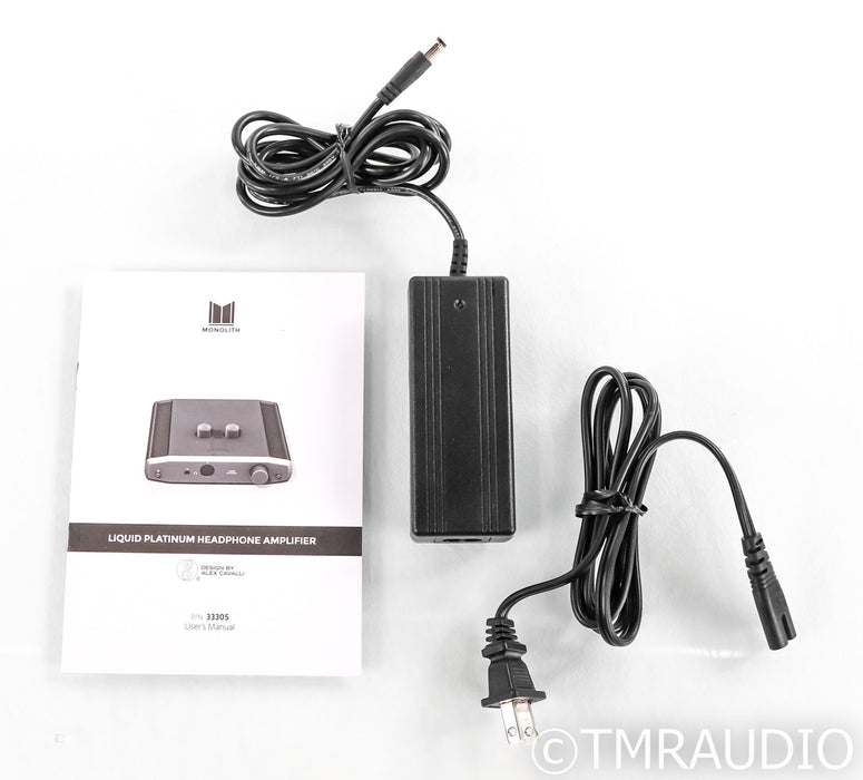 Monoprice Monolith Liquid Platinum Tube Hybrid Headphone Amplifier; Alex Cavalli