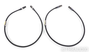 Shunyata Research Python ZTRON XLR Cables; 1m Pair Balanced Interconnects