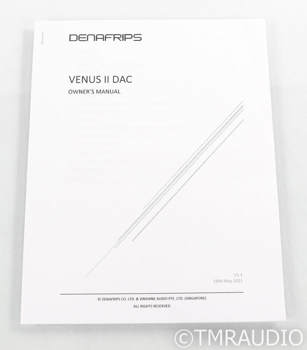Denafrips Venus II DAC; D/A Converter; silver; USB