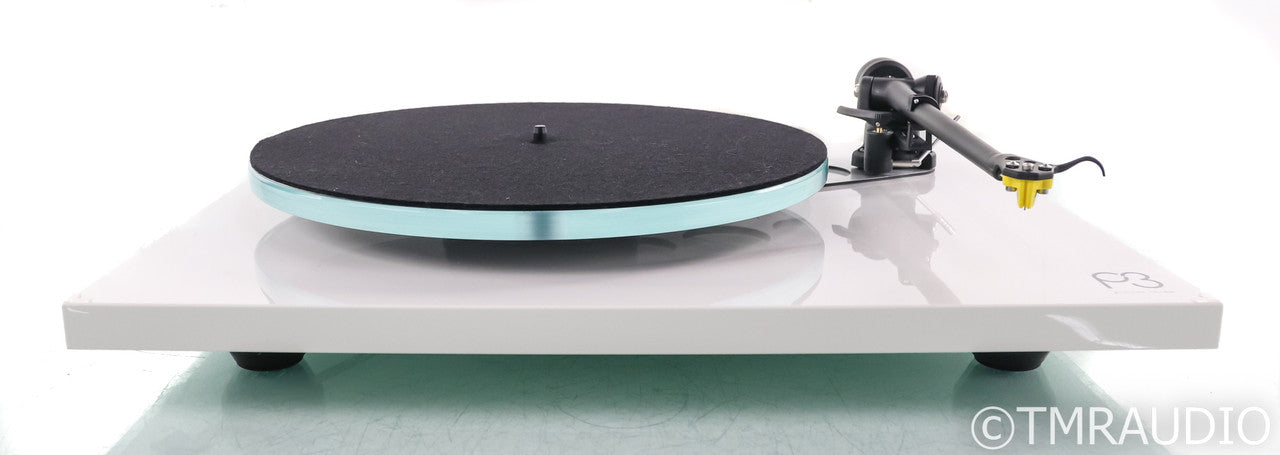 Rega Planar 3 Belt-Drive Turntable; P3; Rega Exact MM Cartridge (Open Box)
