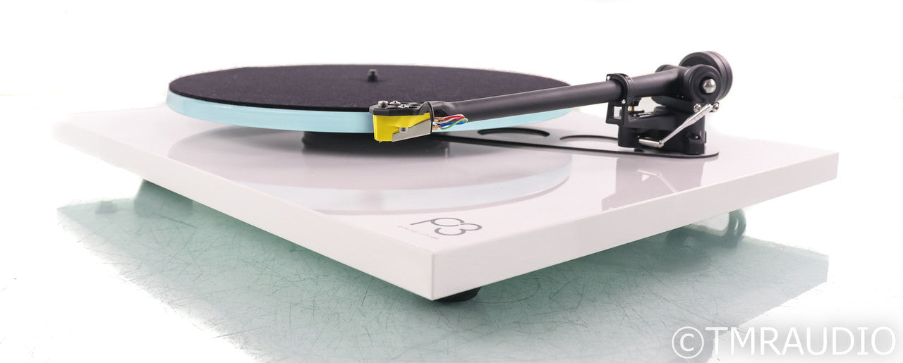 Rega Planar 3 Belt-Drive Turntable; P3; Rega Exact MM Cartridge (Open Box)