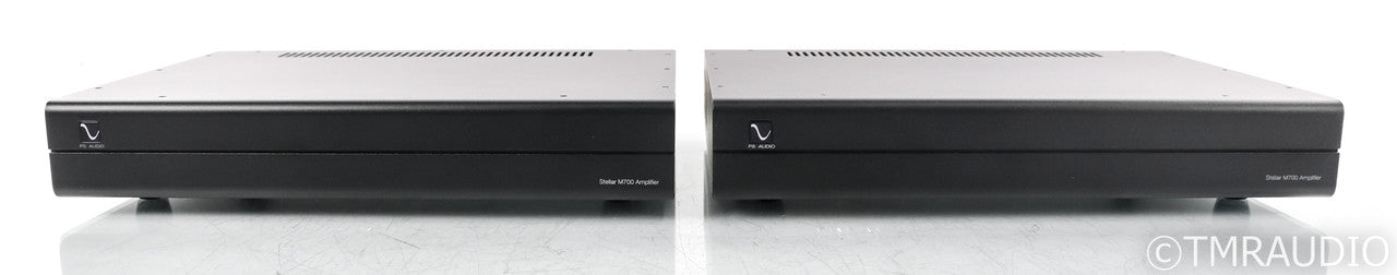 PS Audio M700 Mono Power Amplifiers; Black Pair (Used)