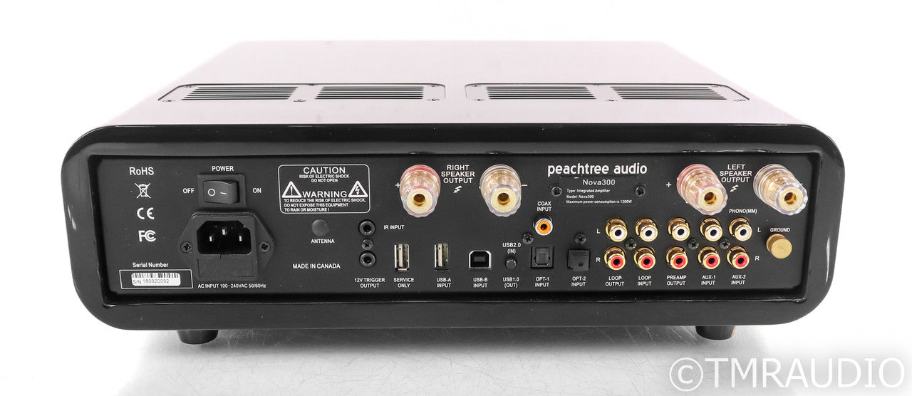 Peachtree Nova 300 Stereo Integrated Amplifier; DAC; USB; Remote