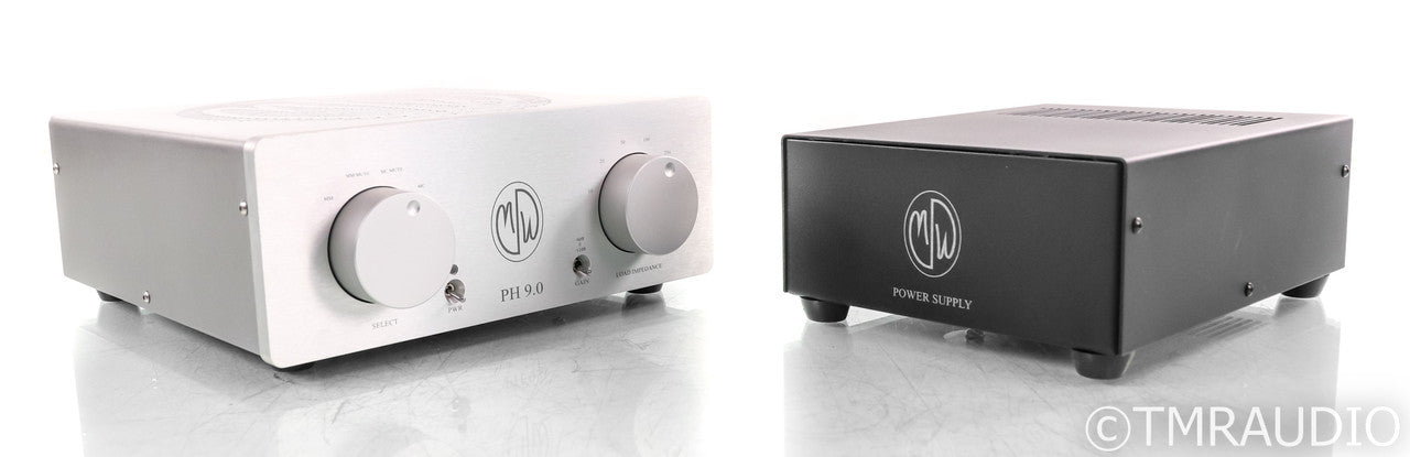ModWirght PH 9.0 MM / MC Tube Phono Preamplifier; Silver