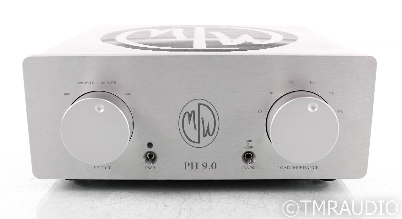ModWirght PH 9.0 MM / MC Tube Phono Preamplifier; Silver