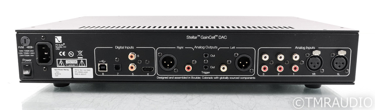 PS Audio Stellar Gain Cell DAC; D/A Converter; USB; Remote (Used)