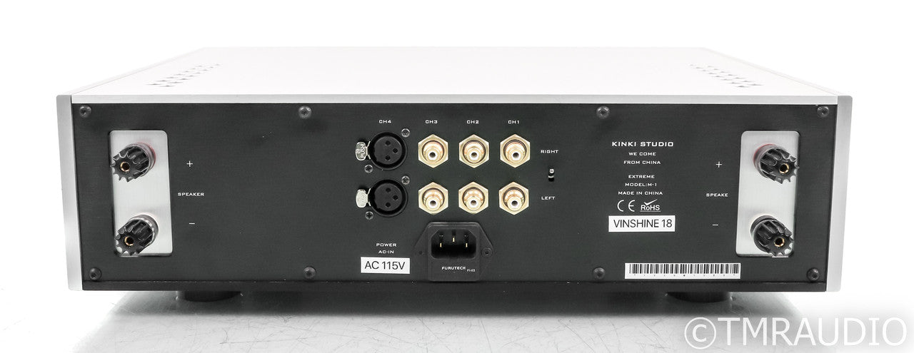 Kinki Studio EX-M1 Stereo Integrated Amplifeir; Remote; Silver; EXM1