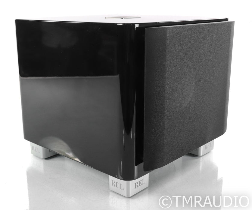 REL T/7x 8" Powered Subwoofer; Piano Black