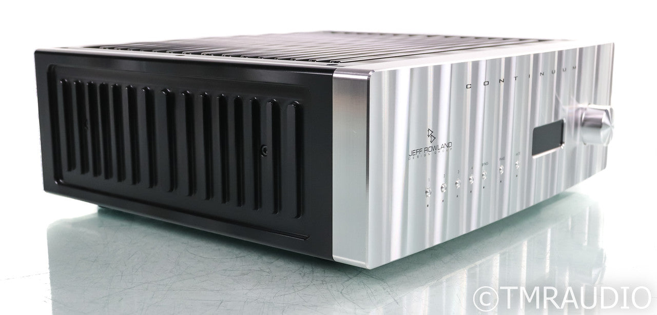 Jeff Rowland Continuum 500 Stereo Power Amplifier; Remote