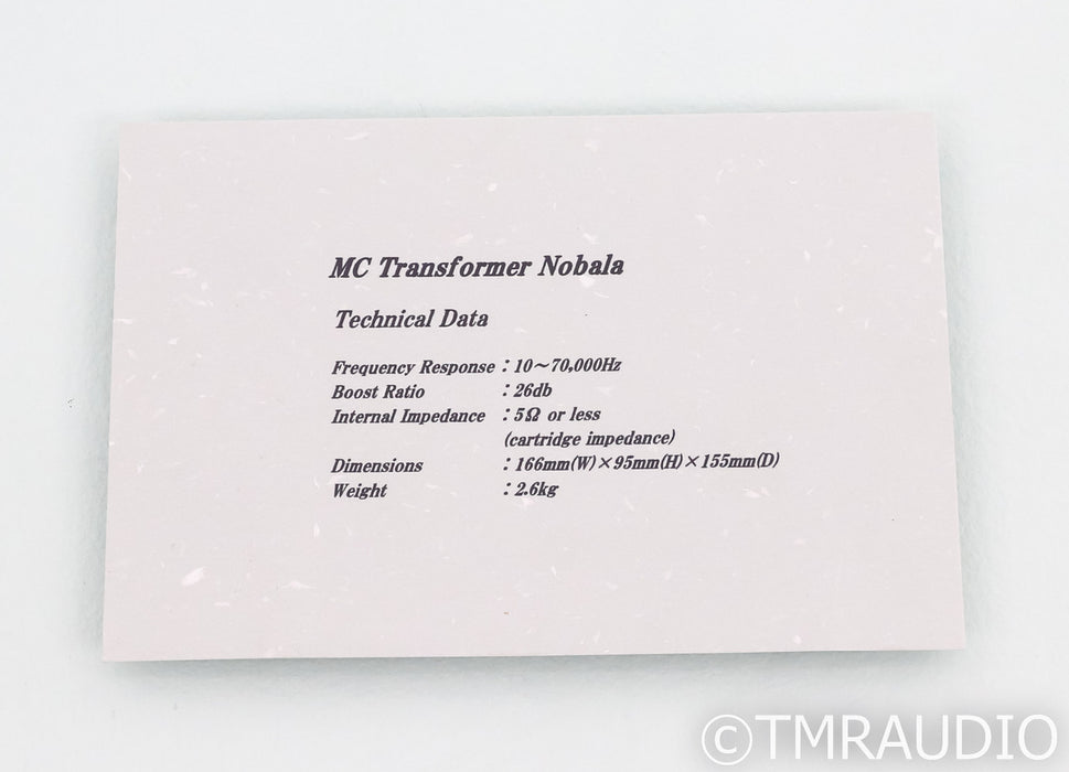 Murasakino Nobala MC Step Up Transformer; Purple & Gold