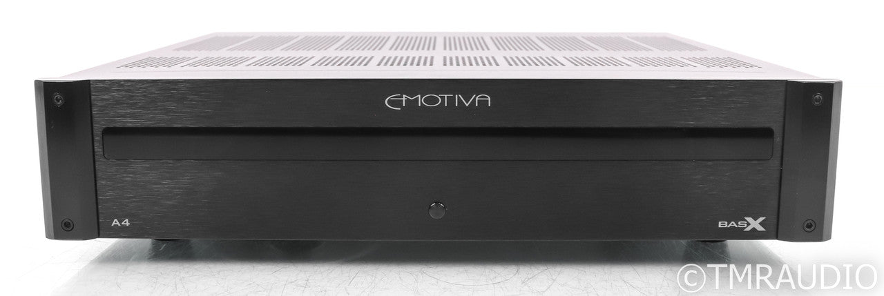 Emotiva BasX A4 4-Channel Power Amplifier; Black; A-4