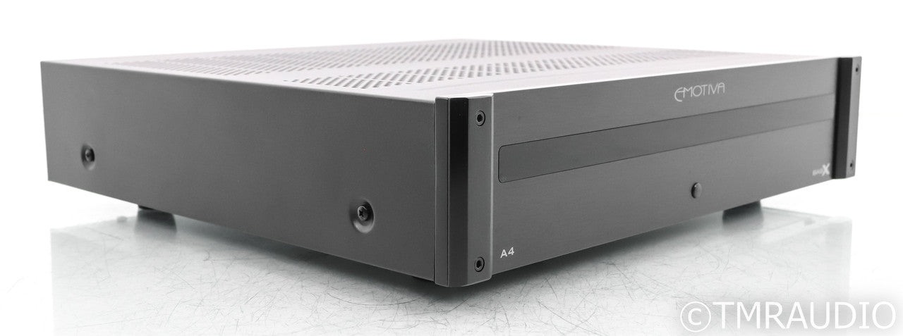 Emotiva BasX A4 4-Channel Power Amplifier; Black; A-4
