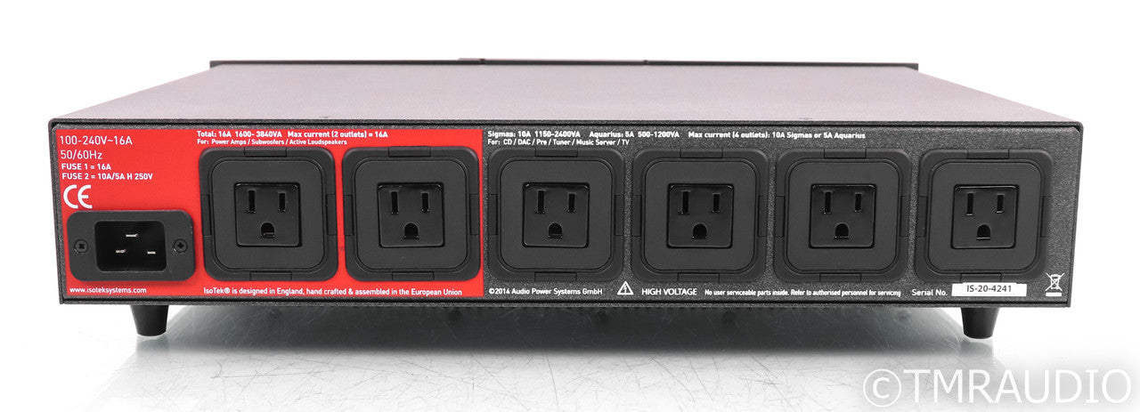 IsoTek Evo3 Sigmas AC Power Line Conditioner; Evo-3; Black
