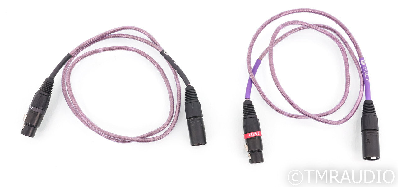 Nordost Frey XLR Cables; 1m Pair Balanced Interconnects
