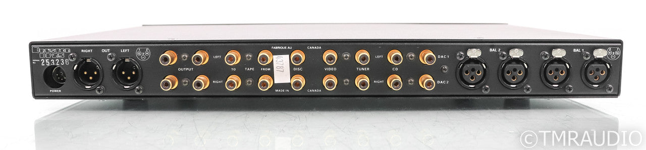 Bryston BP25 Stereo Preamplifier; BP-25; Remote