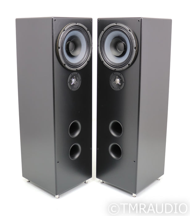 Tekton Lore Floorstanding Speakers; Black Pair; Beryllium Tweeter Upgrade
