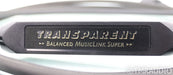 Transparent Audio Music Link Super XLR Cables; 3m Pair Balanced Interconnects