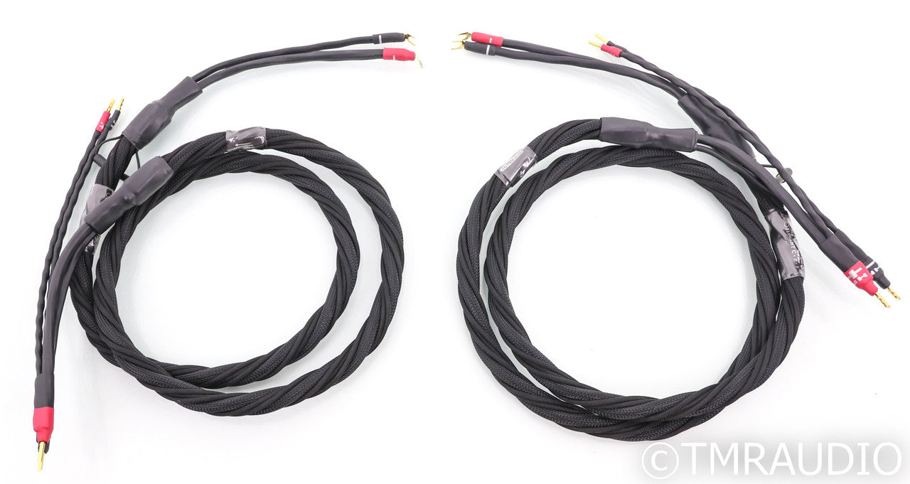 Synergistic Research Element CTS Bi-Wire Speaker Cables; 8ft Pair