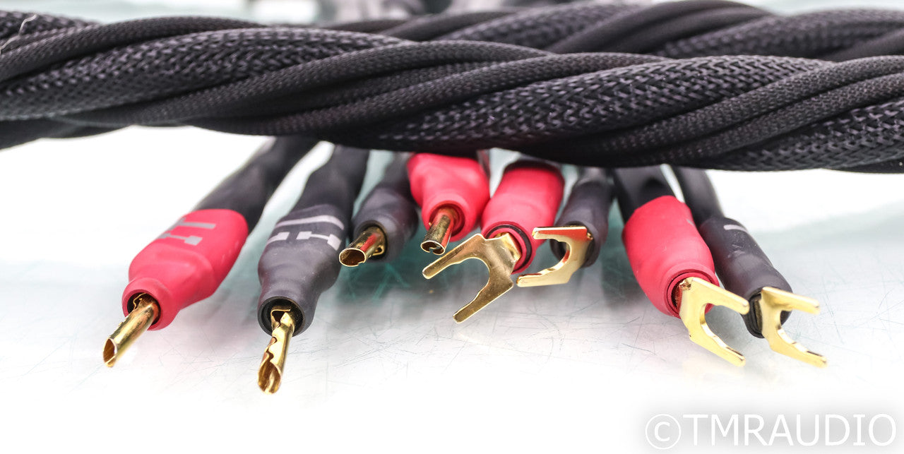 Synergistic Research Element CTS Bi-Wire Speaker Cables; 8ft Pair