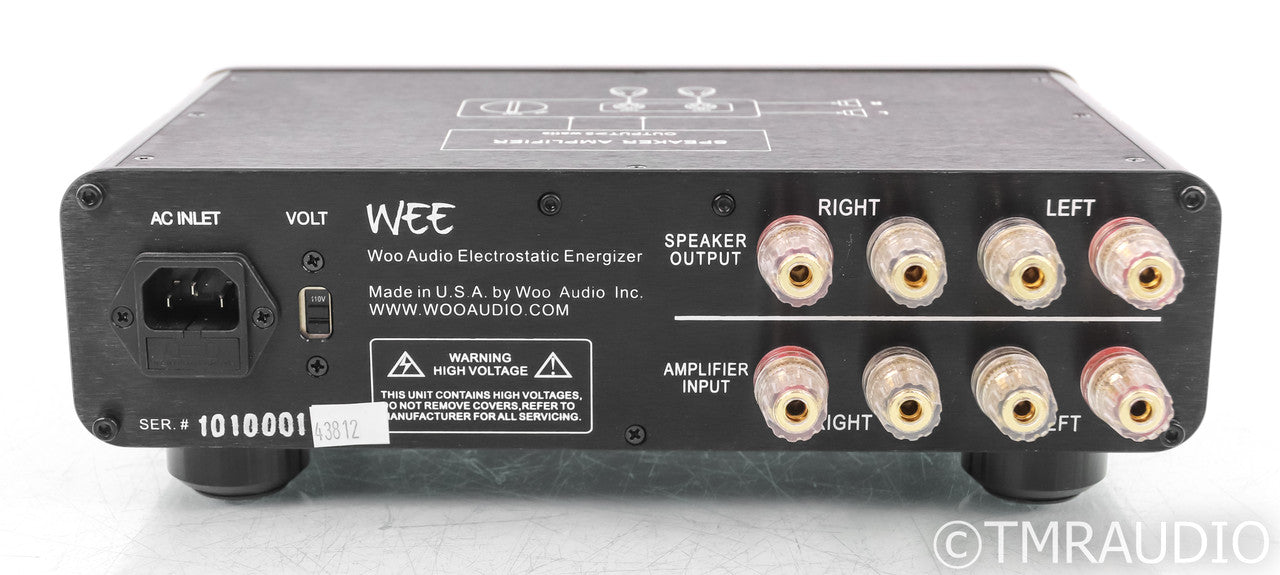 Woo Audio WEE Electrostatic Headphone Amplifier; Black