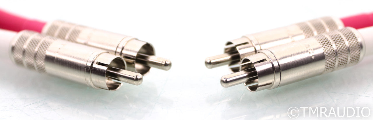 Shindo Laboratory Silver RCA Cables; 5ft Pair Interconnects