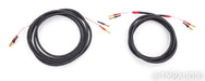 Shindo Laboratory Silver Speaker Cables; 10ft Pair; Full Range BFA Banana