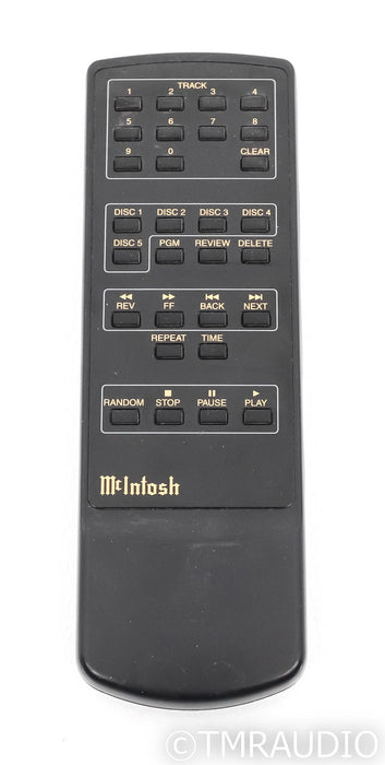 McIntosh MCD205 5-Disc CD Changer; Remote; MCD-205