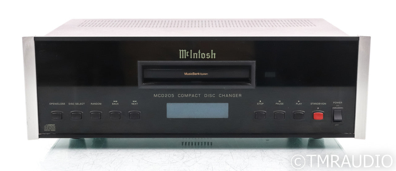 McIntosh MCD205 5-Disc CD Changer; Remote; MCD-205