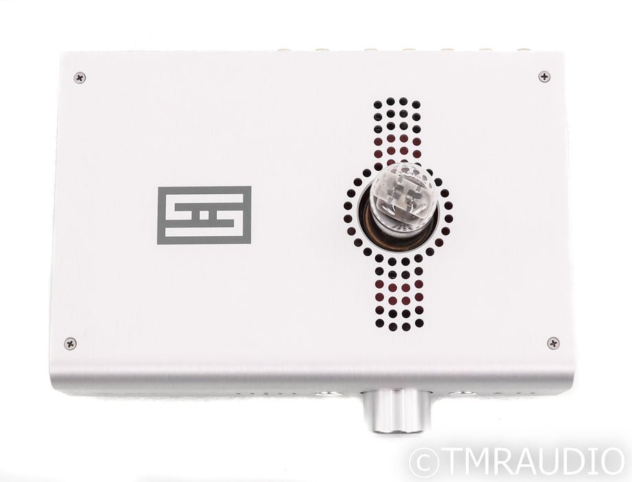 Schiit Audio Saga Stereo Tube Hybrid Preamplifier; Silver; Remote