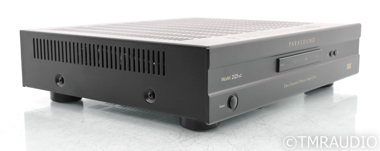 Parasound NewClassic Model 2125 v.2 Stereo Power Amplifier; Black