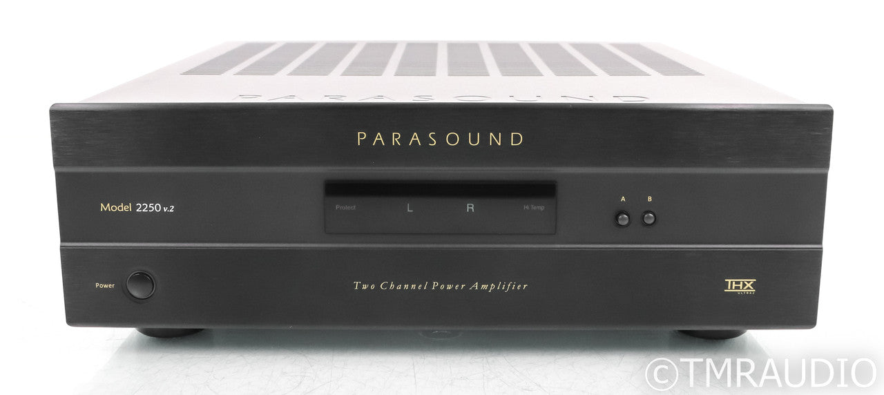 Parasound NewClassic 2250 v.2 Stereo Power Amplifier; 2250 V2; Black (Unused)