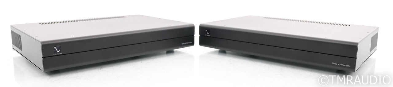 PS Audio Stellar M700 Mono Power Amplifier; Black Pair; M-700 (Used)