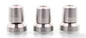 Stillpoints Ultra Mini Isolation Feet; Set of 3; Silver